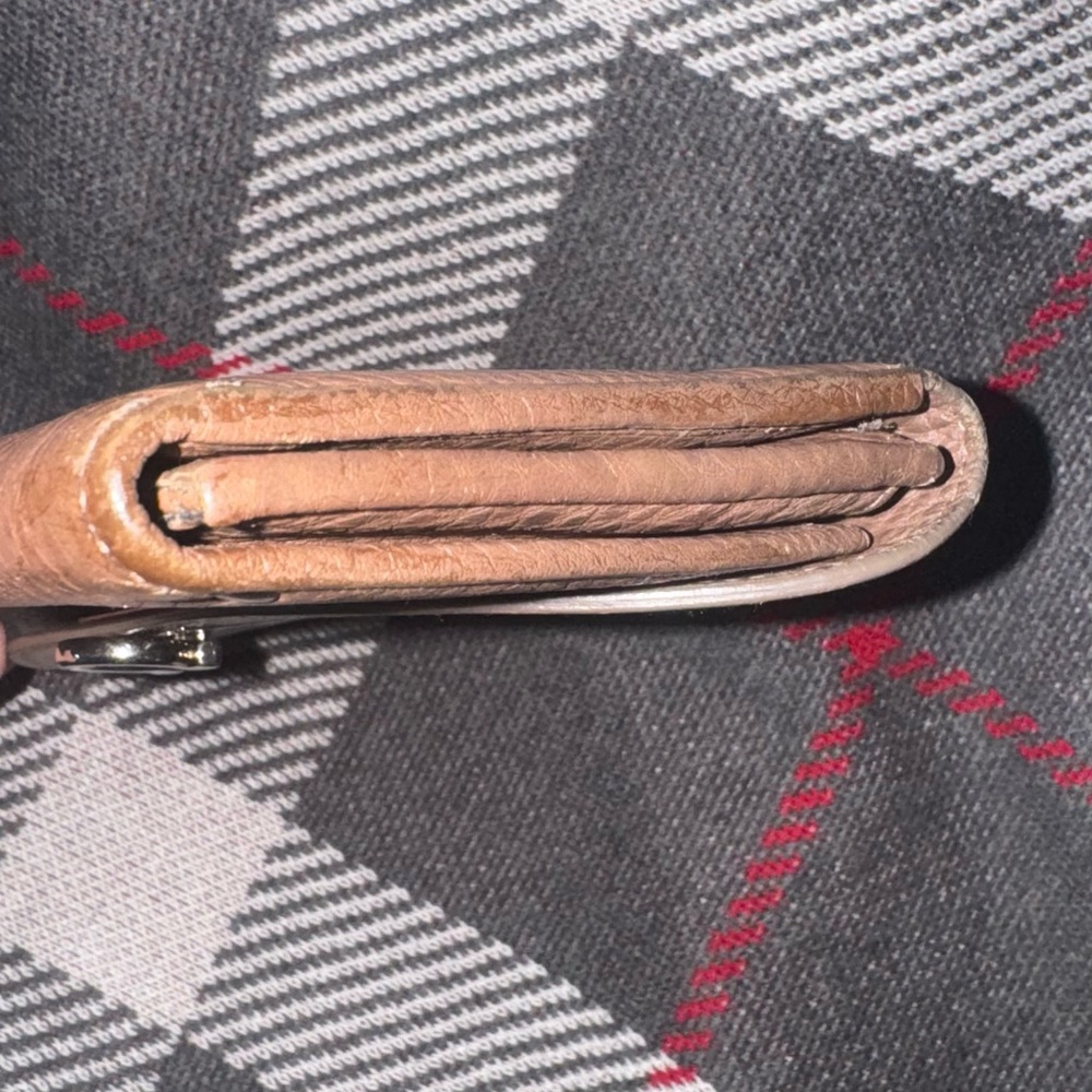 Salvatore Ferragamo Brown Leather Wallet with Silver Accent - Picture 5 of 11